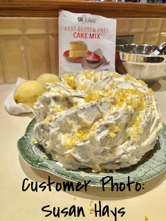 gfJules Gluten Free Birthday Cake Mix