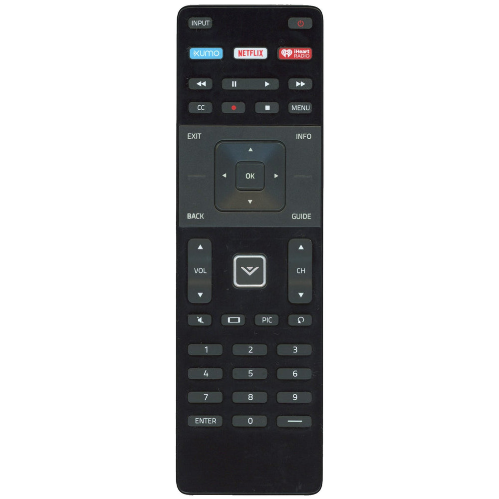 Vizio XRT122 Smart TV Remote Control - 398GR14BEVZN0002DP