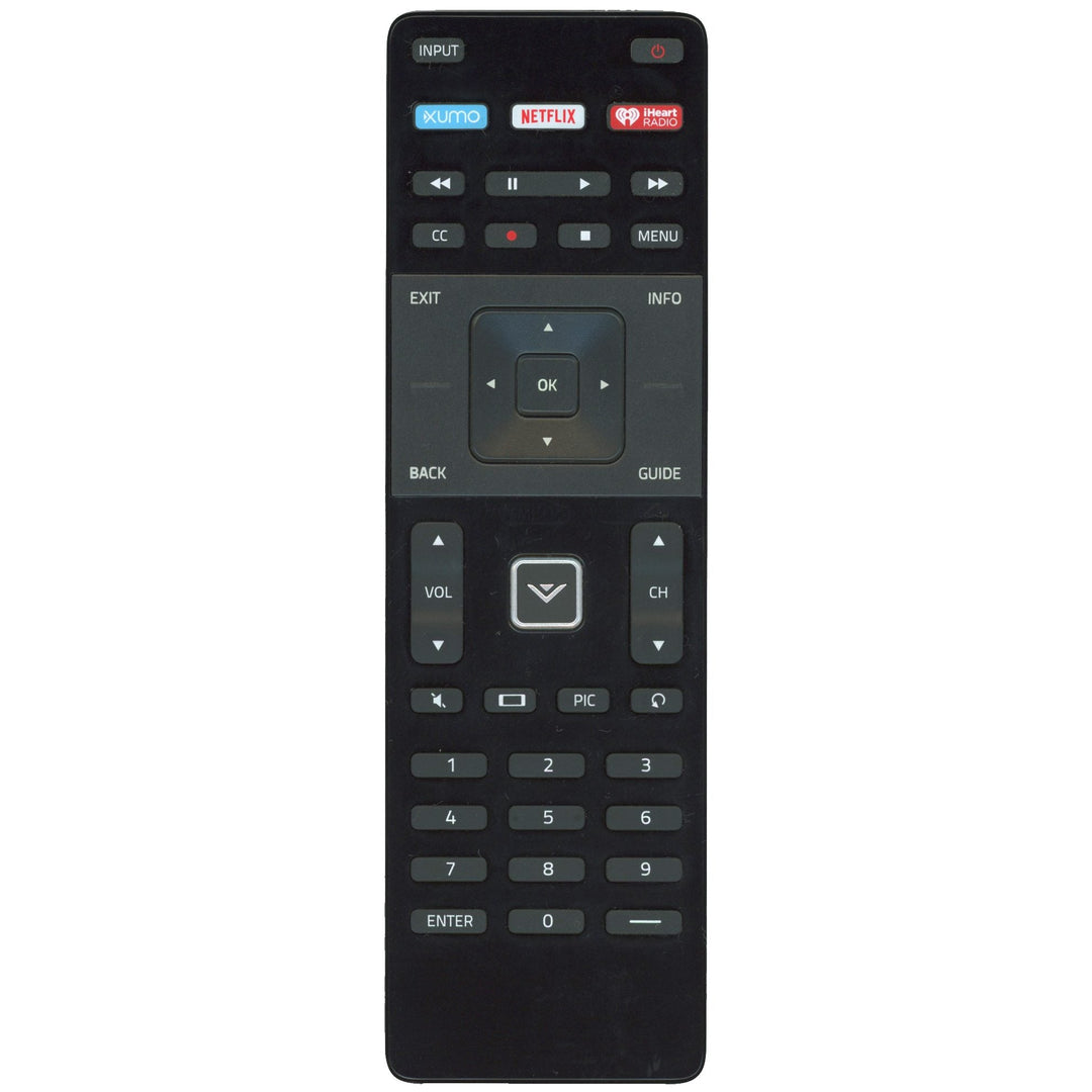 Vizio XRT122 Smart TV Remote Control - 398GR14BEVZN0002DP